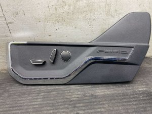 2022-2024 Ford F-150 Lightning Black Power Seat Adjustment Switch with Trim Panel - Front (Used OEM)