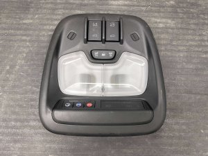 2023-2025 GMC Canyon Overhead Dome Light Console with Sunroof Opening - Front (Used OEM)
