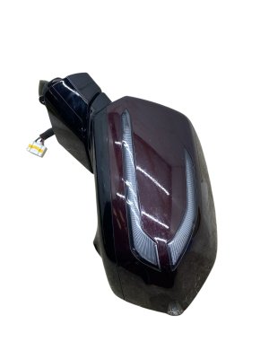 2023-2025 Hyundai Palisade Burgundy Power Door/Side View Mirror with Camera and Puddle Lamp - Front, Left (Driver) (Used OEM)