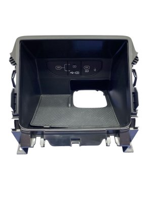 2024-2025 Kia Sorento Center Console Storage Bin Tray Bezel Cover - Front (Used OEM)