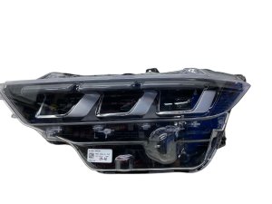 2024-2025 Ford Mustang Chrome LED Signature Headlight Assembly with Chrome Bezel - Front, Left (Driver) (Used OEM)