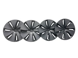  Tesla Model 3 18-Inch Photon Wheel Cover Set - Front (Used OEM)