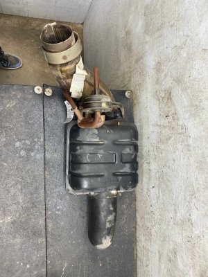 2018-2024 Lincoln Navigator Exhaust Muffler and Tail Pipe Assembly (Used OEM)