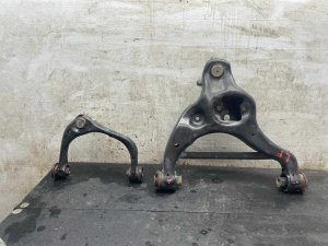 2022-2024 Lincoln Navigator Upper and Lower Suspension Control Arm Set - Front, Left (Driver) (Used OEM)