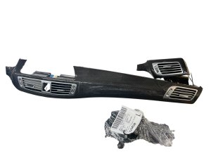 2012-2018 Mercedes-Benz CLS63 AMG Carbon Design Dashboard Air Vent Set (Used OEM)