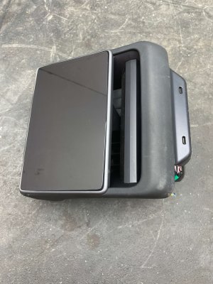  Tesla Model 3 Center Console Display Screen with Air Vent - Rear (Used OEM)