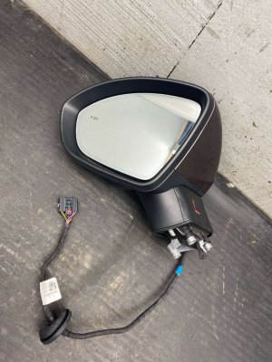 2024-2025 Buick Envision Brown Door/Side View Mirror - Front, Left (Driver) (Used OEM)