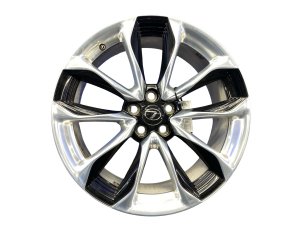 2018-2023 Lexus LC500 Silver 21x8.5 5-Split Spoke Silver and Black Alloy Wheel - Front (Used OEM)