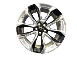 2018-2023 Lexus LC500 Silver 21x9.5 5-Split Spoke Silver and Black Alloy Wheel - Rear (Used OEM)