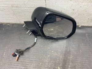 2025 Lincoln Aviator Black Power Folding Door/Side View Mirror with Camera - Front, Right (Passenger) (Used OEM)