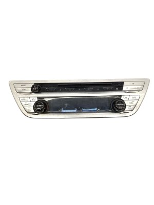 2016-2022 BMW 750i Silver HVAC Climate Control Switch Panel - Front (Used OEM)