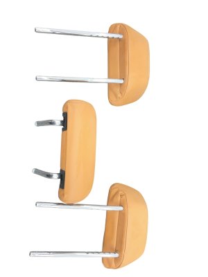 2016-2022 BMW 740i Tan Seat Nappa Leather Headrest Set - Rear, Right (Passenger) (Used OEM)