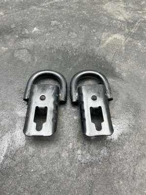 2018-2024 Lincoln Navigator Bumper Mounted Tow Hook Set - Front (Used OEM)