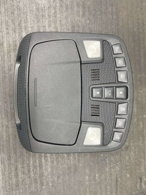2022-2024 Ford Expedition Roof Console with Dome Light - Front (Used OEM)