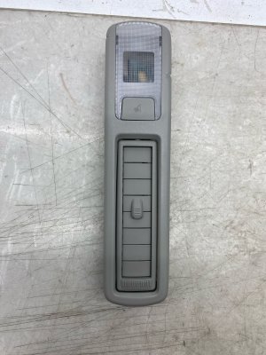 2024-2025 Toyota Grand Highlander Roof Air Vent Grille and Courtesy Lamp Assembly (Used OEM)