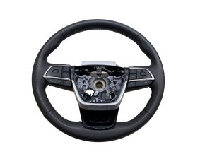 2024-2025 Toyota Grand Highlander Black Heated Leather Steering Wheel with Lane Assist (Used OEM)