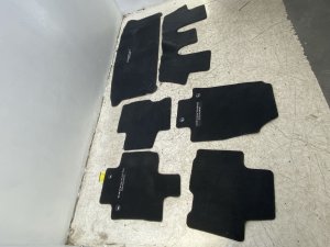 2024-2026 Toyota Grand Highlander Black 5-Piece Carpet Floor Mat Set (Used OEM)