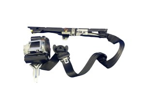 2019-2024 Audi A6 Black Seat Belt Assembly - Front (Used OEM)