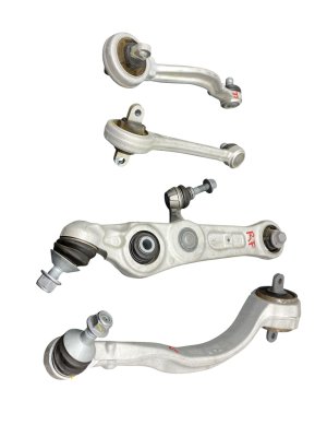 2022-2026 Lucid Air Gray Upper and Lower Control Arm Set - Front (Used OEM)