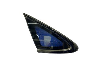 2024-2026 Hyundai Sonata Black Door Quarter Glass with Black Trim - Rear, Left (Driver) (Used OEM)