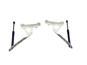 2020-2025 Hyundai Sonata Hood Hinge with Support Shock - Front, Right (Passenger) (Used OEM)