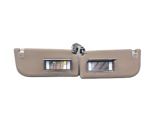 2017-2022 Ford F-550 Super Duty Chrome Illuminated Cloth Sun Visor - Front, Right (Passenger) (Used OEM)