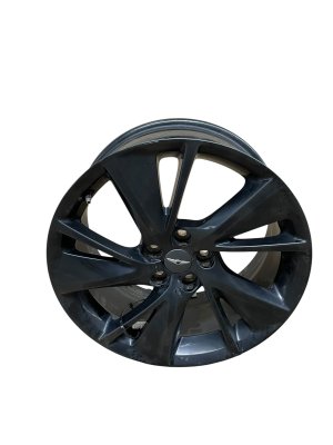 2022-2024 Genesis G70 Black 19x8.5 5 V-Spoke Alloy Wheel - Rear (Used OEM)