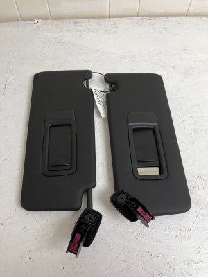 2021-2026 BMW M4 Black Sun Visor Set - Right (Passenger) (Used OEM)
