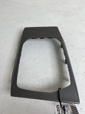 2022-2025 BMW 428i Black Center Console Upper Shifter Trim Bezel Molding - Front (Used OEM)