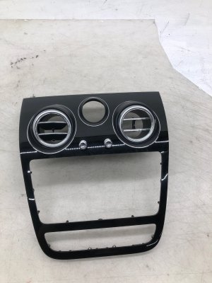 2015-2020 Bentley Bentayga Center Dashboard Air Vent Grille and Display Screen Bezel - Front (Used OEM)