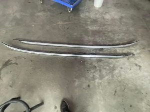 2020-2026 Lincoln Aviator Silver Roof Mounted Luggage Rail Rack Set (Used OEM)