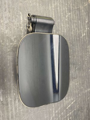 2020-2025 Lincoln Aviator Black Fuel Filler Door and Pocket Assembly - Rear (Used OEM)