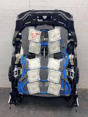 2020-2026 BMW X6 Upper Seat Track Frame with Lumbar Support - Front, Right (Passenger) (Used OEM)