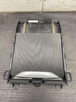 2020-2025 BMW X6 Black Center Console Cupholder Lid Cover - Front (Used OEM)
