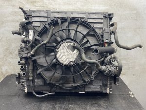2019-2025 BMW X7 Auxiliary Radiator Assembly with Cooling Fan and Condenser (Used OEM)