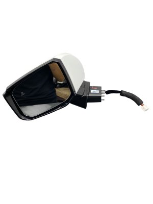 2023-2026 Hyundai Palisade White Power Folding Door/Side View Mirror with Camera - Front, Left (Driver) (Used OEM)