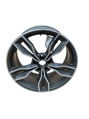 2016-2020 Audi TT Silver 19x9 5-Slotted Spoke Silver Aluminum Wheel (Used OEM)