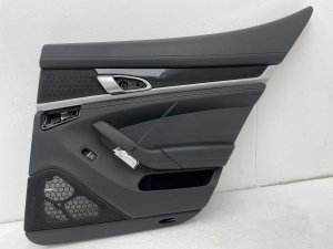 2014-2016 Porsche Panamera Door Interior Trim Panel - Rear, Right (Passenger) (Used OEM)