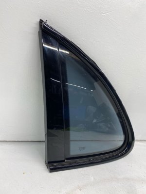 2011-2018 Porsche Cayenne Black Privacy Tint Quarter Glass - Rear, Left (Driver) (Used OEM)