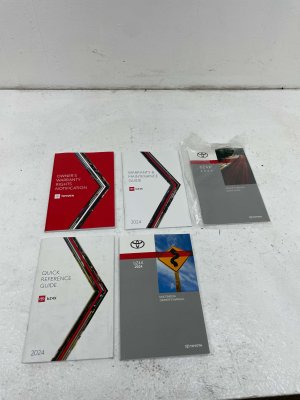 2024 Toyota bZ4X Owners Manual Booklet and Book Set (Used OEM)
