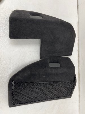 2010-2016 Porsche Panamera Inner Quarter Trim Panel Set - Rear, Right (Passenger) (Used OEM)