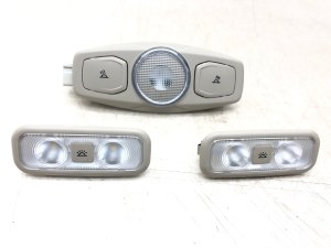2015-2020 Ford F-150 Tan Overhead Dome and Reading Light - Rear (Used OEM)