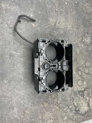2020-2025 BMW X6 Center Console Thermal Cooling Cup Holder Assembly (Used OEM)