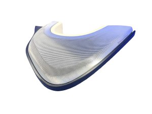 2020-2026 McLaren GT Gray Bowers & Wilkins Lower Door Speaker Grille Trim Panel - Front (Used OEM)