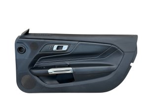 2024-2026 Ford Mustang Black Onyx Door Interior Trim Panel - Front, Right (Passenger) (Used OEM)