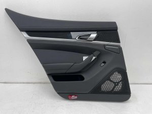 2014-2016 Porsche Panamera Door Interior Trim Panel - Rear, Left (Driver) (Used OEM)