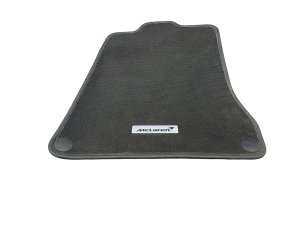 2020-2024 McLaren GT Black Carpet Floor Mat - Front (Used OEM)