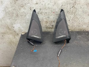 2019-2025 BMW X7 Black Side/Door Mirror Speaker Set - Front (Used OEM)