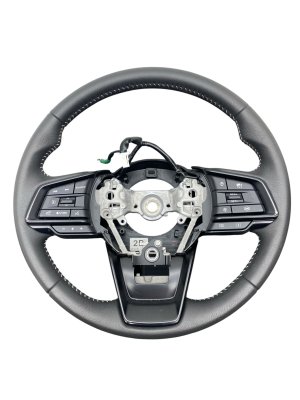 2025-2026 Subaru Forester Gray Leather Steering Wheel - Front (Used OEM)