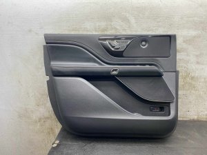 2020-2026 Lincoln Aviator Black Door Interior Trim Panel - Front, Left (Driver) (Used OEM)
